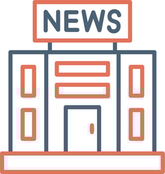 News Office Vector Icon