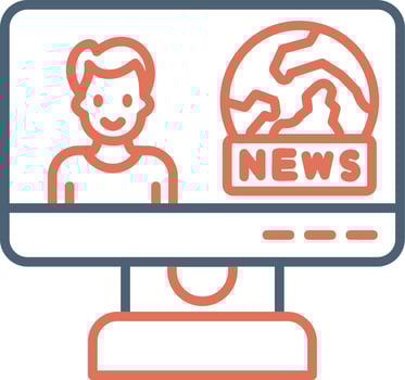World News Vector Icon