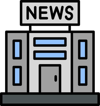 News Office Vector Icon