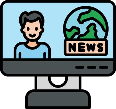 World News Vector Icon