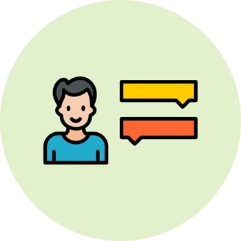 Interview Vector Icon