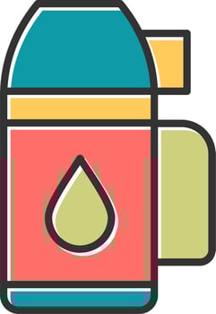 Thermos Vector Icon