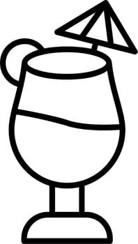 Cocktail Vector Icon