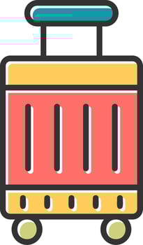 Suitcase Vector Icon