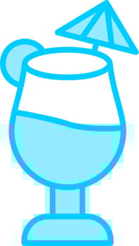 Cocktail Vector Icon