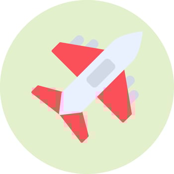 Plane Vector Icon