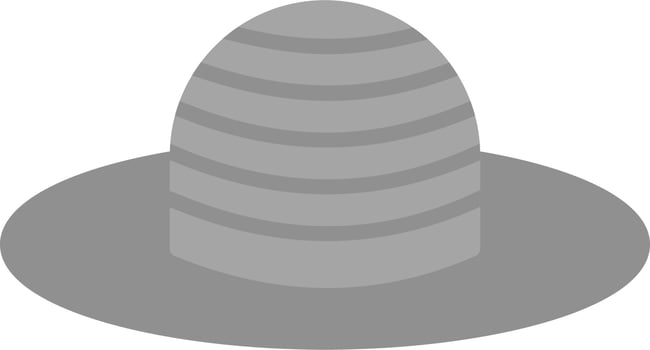 Sun Hat Vector Icon
