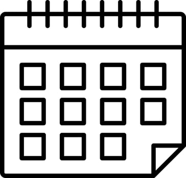 Calendar Vector Icon