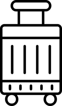 Suitcase Vector Icon