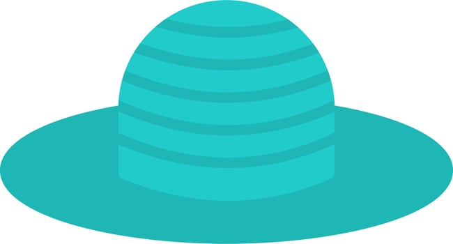 Sun Hat Vector Icon