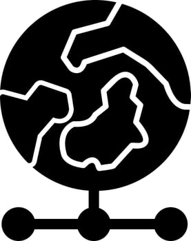 World Grid Vector Icon