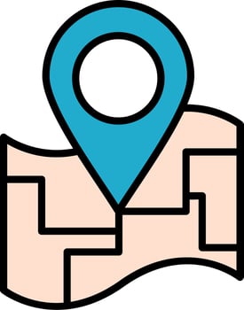 Map Vector Icon
