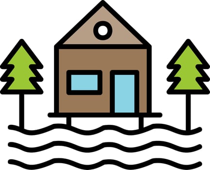 Resort Vector Icon