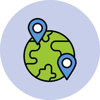 World Tourism Vector Icon