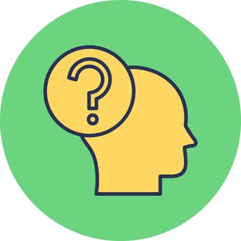 Confusion Vector Icon