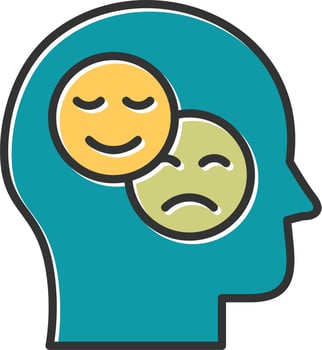 Bipolar Vector Icon