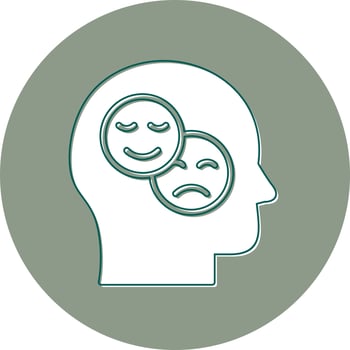 Bipolar Vector Icon