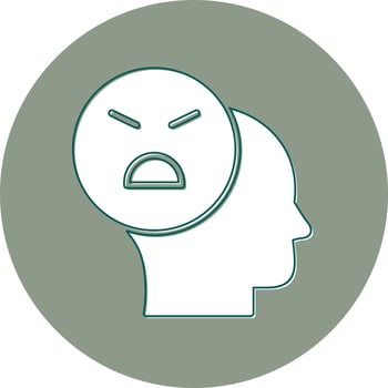 Angry Vector Icon