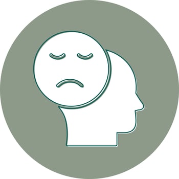 Sadness Vector Icon