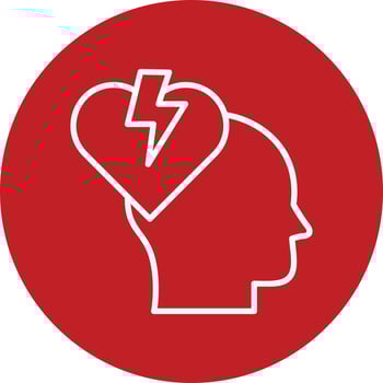 Broken Heart Vector Icon