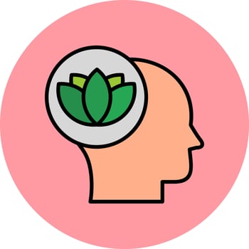Calm Vector Icon