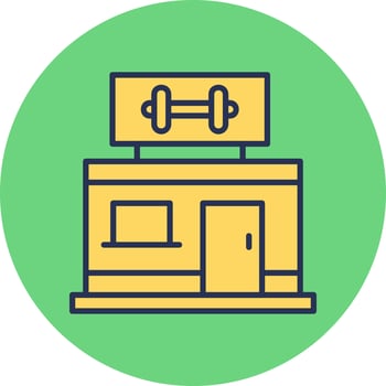 Gym Vector Icon