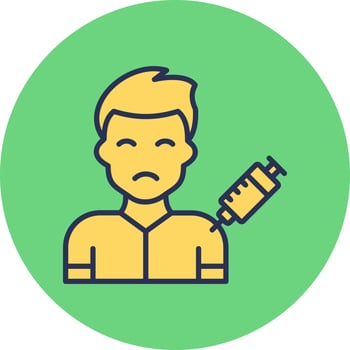 Drug Addiction Vector Icon