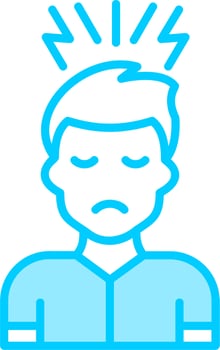 Stress Vector Icon