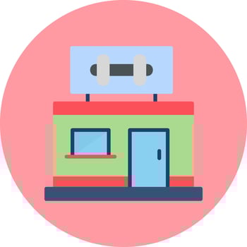 Gym Vector Icon