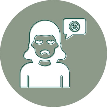 Positive Thinking Vector Icon