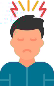 Stress Vector Icon