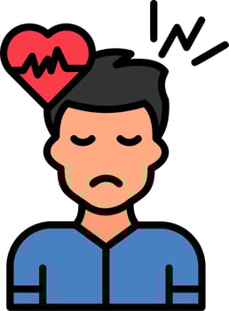 Tachycardia Vector Icon