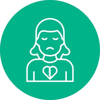 Broken Heart Vector Icon