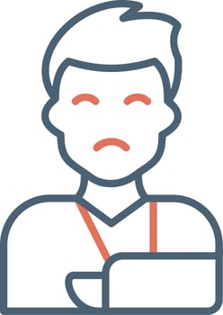 Trauma Vector Icon