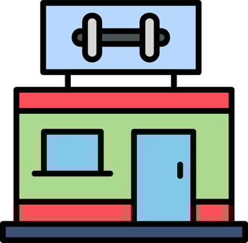 Gym Vector Icon