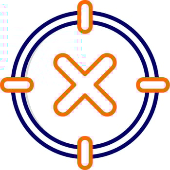 No Concentration Vector Icon