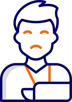 Trauma Vector Icon