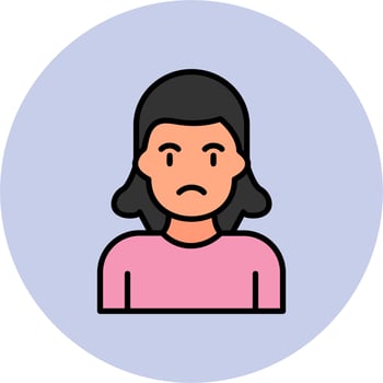 Sad Vector Icon