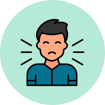 Fear Vector Icon