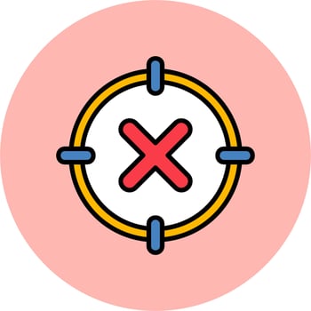 No Concentration Vector Icon