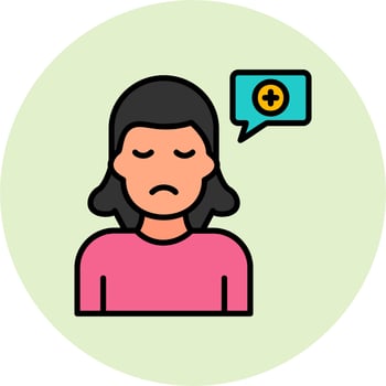 Positive Thinking Vector Icon