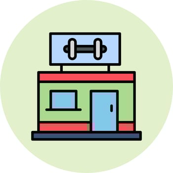 Gym Vector Icon