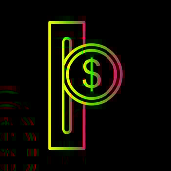 Slot for Coins Vector Icon