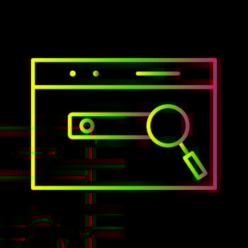 Unique SEO Vector Icon