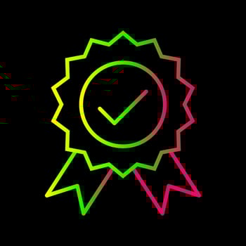 Unique Quality Control Vector Icon