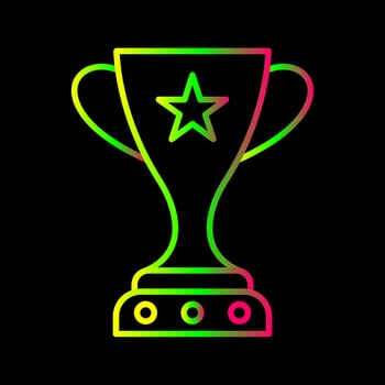Unique Winner Vector Icon