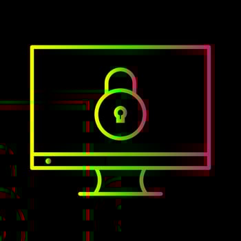 Unique Closed Access Vector Icon