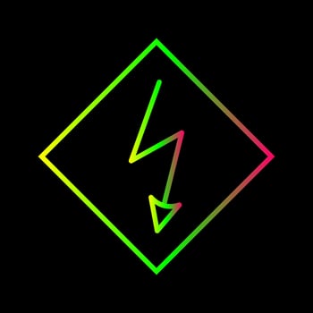 High Voltage Vector Icon
