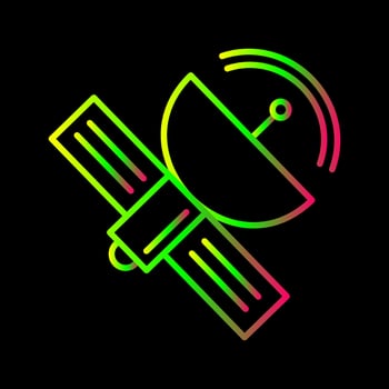 Satellite Vector Icon