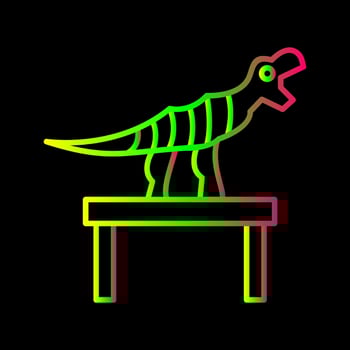 Bones Exhibit Vector Icon